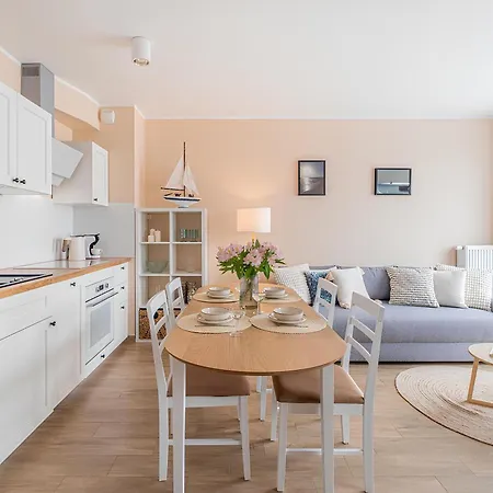 Appartement Flatbook - Przystan Cztery Pory Roku Z Basenem, Sauna, Bilardem I Parkingiem Sztutowo