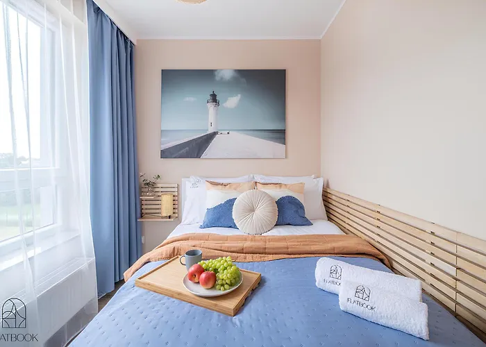 Apartamento Flatbook - Przystan Cztery Pory Roku Z Bilardem I Parkingiem