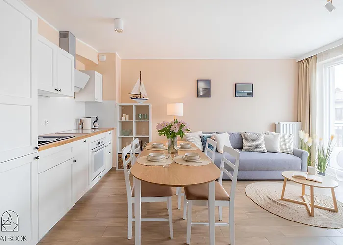 Apartamento Flatbook - Przystan Cztery Pory Roku Z Bilardem I Parkingiem Sztutowo