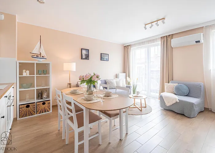 Apartamento Flatbook - Przystan Cztery Pory Roku Z Bilardem I Parkingiem